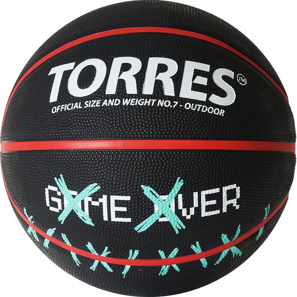 Мяч баскетбольный Torres Game Over B02217 7