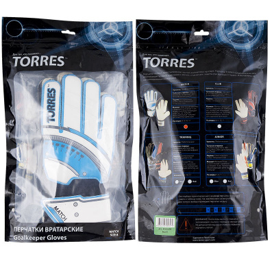 Перчатки вратарские Torres Match