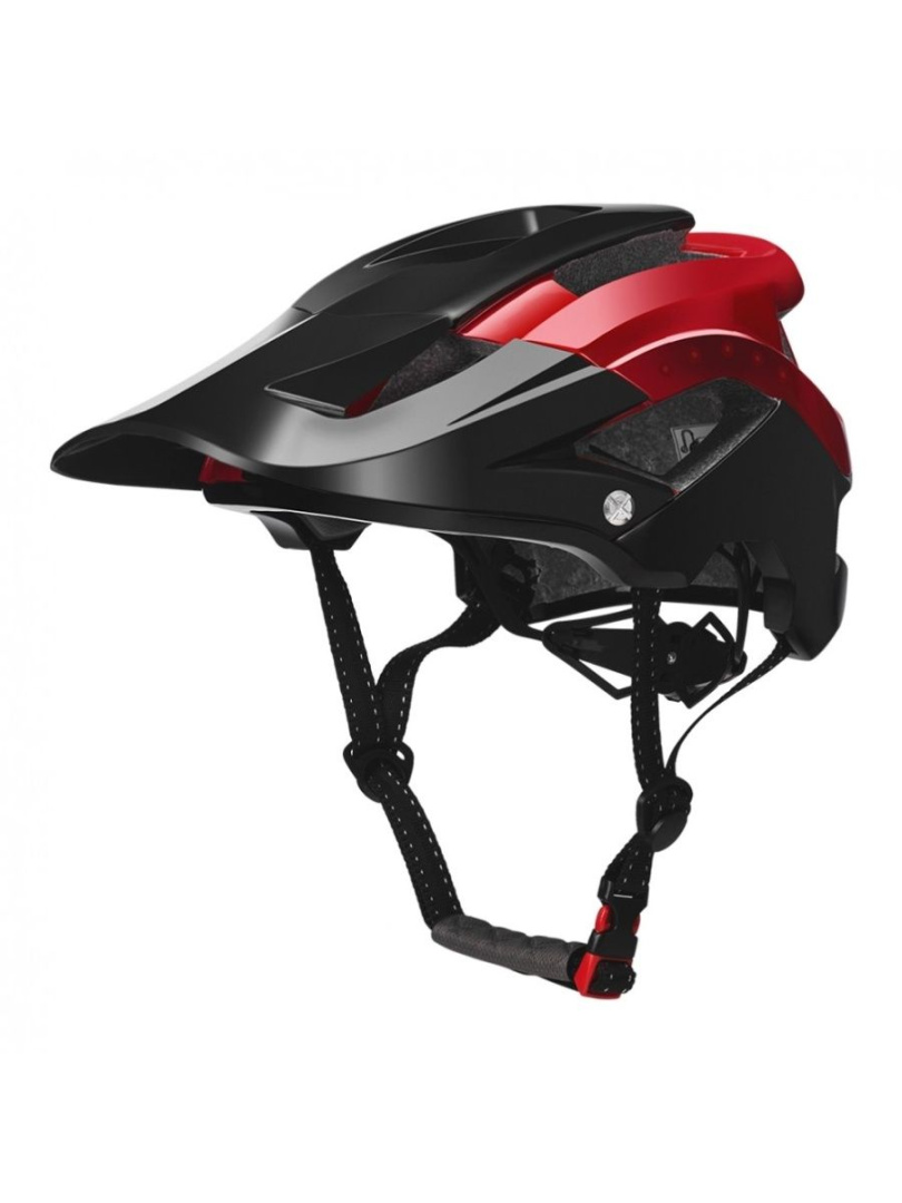 Шлем велосипедный Rockbros (Черно/красный-қара-қызыл)